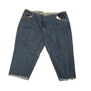 Bill Blass Woman Jean Capri Pants Size 24W